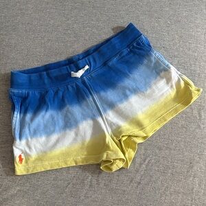 Polo Ralph Lauren Blue, White and Yellow Shorts - L 12/14